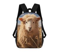 sinyumoney Sheep Cute Animal Nature Mochilas Para Niños Y Estudiantes, Mochilas Escolares Impresas En 3D, Mochilas Para Estudiantes De Primaria Y Secundaria Para Niños Y Niñas 17inch