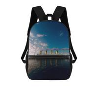 sinyumoney Ship of Dreams Mochila Escolar, Mochila De Viaje, Mochila Universitaria, Mochilas Para El Campus, Viajes Al Aire Libre, Deportes 17inch