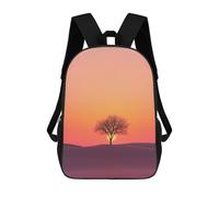sinyumoney Silhouette Tree Sunset Mochila Escolar Mochila Para Niñas Y Niños Mochilas De Gran Capacidad Mochilas Ligeras Para Niños Y Estudiantes 17inch