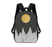 sinyumoney Simple Landscape IV Mochilas Infantiles Impresas En 3D, Mochilas De Moda Informales, Mochilas De Viaje Bonitas, Mochilas Informales Para Exteriores Para Niños Y Niñas 17inch