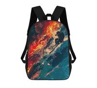 sinyumoney Skier In A Snowy Mountain Mochilas Escolares Resistentes Al Agua, Mochila Escolar De Negocios Para Campus, Actividades Al Aire Libre, Viajes Y Deportes 17inch