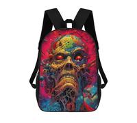 sinyumoney Skull Cosmic Fusion Mochila Escolar Infantil Impresa En 3D Para Niños, Mochilas De Viaje De Alta Capacidad, Bolsas Para Libros, Mochila Escolar Infantil 17inch