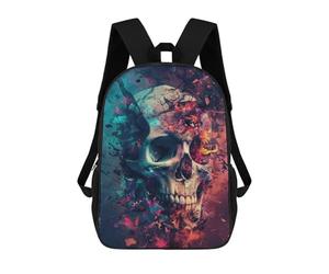 sinyumoney Skull Fantasy Mochila Impresa En 3D Para Niños, Mochila Escolar, Mochilas De Viaje Para Niños, Bolsas De Libros De Alta Capacidad, Mochila Infantil 17inch