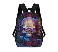 sinyumoney Skull Machine Neu Mochilas Para Niños Mochilas Escolares Mochila Escolar Para Niños Impresa En 3D Mochilas De Viaje De Moda Para Niños De Primaria Y Secundaria 17inch