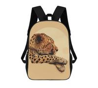 sinyumoney Sleeping Cheetah Mochila Infantil De Moda Divertida Mochila Escolar Para Niños Y Adolescentes Con Impresión 3D Para Niños 17inch