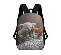 sinyumoney Sleeping Kittens Mochila Escolar, Mochila De Negocios Para Portátil, Mochila Unisex Informal Para Hombres/mujeres 17inch
