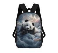 sinyumoney Sleeping Panda in Clouds -2 Mochila Escolar Infantil De 17 Pulgadas, Impresa En 3D, Estilo Casual, Para Niños, Ideal Para Viajes, Como Mochila Escolar O Para Llevar Libros.