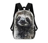 sinyumoney Sloth Slow And Steady Mochila Infantil, Mochila Escolar Infantil, Mochilas Escolares Impresas En 3D Para Niños Y Estudiantes Adolescentes 17inch