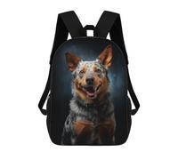 sinyumoney Smiling Australian Cattle Dog Mochilas Escolares Para El Trabajo, Negocios, Universidad, Escuela Para Adolescentes, Chicas, Chicos, Mujeres Y Hombres 17inch