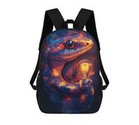 sinyumoney Snakes Holding Light Bulbs Mochila Grande, Ligera E Informal Para El Campus, Actividades Al Aire Libre, Viajes Y Deportes 17inch