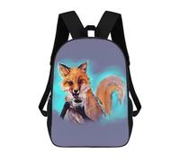 sinyumoney Sneaky Fox Mochila Escolar Infantil De Moda Informal Mochilas Infantiles Impresas En 3D Mochila Grande Para Niño 17inch