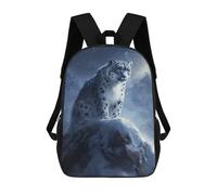 sinyumoney Snow Leopard Mountain Majesty-1 Mochila Escolar Ligera Para Aeropuerto Y Universidad Para Estudiantes. Mochila Para La Escuela/trabajo/viajes 17inch