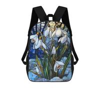 sinyumoney Snowdrops in Spring Mochila Escolar Para Niños, Mochila Escolar De Gran Capacidad Para Niños, Mochila Escolar 3D, Regalos Para Niños 17inch