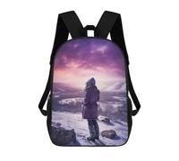 sinyumoney Snowy Mountain Landscape Mochila Escolar Ligera Para Aeropuerto Y Estudiantes Universitarios: Perfecta Para Viajes, Trabajo Y Uso Diario 17inch