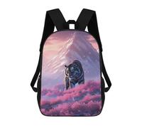 sinyumoney Snowy Mountain Tiger Majesty Mochilas Mochilas Infantiles Mochila Escolar Mochila Escolar Infantil Impresa En 3D Mochilas De Viaje De Moda Para Niños De Primaria Y Secundaria 17inch