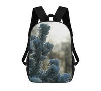 sinyumoney Snowy Pine Branch Mochila Escolar Infantil Impresa En 3D Para Niños, Mochila De Viaje De Alta Capacidad, Bolsas Para Libros, Mochila Escolar Infantil 17inch