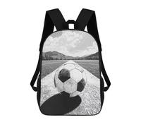 sinyumoney Soccer Ball on Field Mochila Escolar Para Niñas Mochila Impermeable Mochila Informal De Día Mochila Ligera Para Niño Y Niña Mochila Escolar 17inch