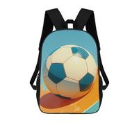 sinyumoney Soccer Ball on Ramp Mochila Escolar De Moda, Mochila De Papelería Impermeable, Mochilas Informales Para Adolescentes, Niños, Mujeres Y Hombres 17inch