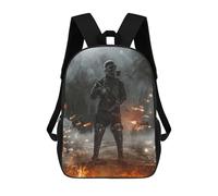 sinyumoney Soldier in Battlefield Mochilas Para Niños Mochila Escolar Mochila Escolar Impresa En 3D Para Niños Estudiantes De Primaria Y Secundaria 17inch
