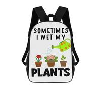 sinyumoney Sometimes I Wet My Plants Mochila Escolar Para El Trabajo, Negocios, Universidad Y Escuela Para Hombres, Mujeres Y Adolescentes 17inch