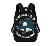 sinyumoney Sometimes Life Is Mochila Escolar Para Niñas 17inch Mochila Informal Ligera Para Niños Y Niñas, Ideal Para Estudiantes De Secundaria