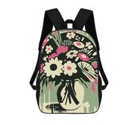 sinyumoney Sophia Bouquet of Flowers Mochila De Viaje Resistente Al Agua, Mochila Para Computadora Portátil Para Campus, Viajes Al Aire Libre Y Deportes 17inch