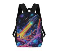 sinyumoney Space Adventure Rocket Launch Mochila Escolar Infantil Impresa En 3D 17inch Mochilas De Moda Para Niños De Primaria Y Secundaria