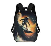 sinyumoney Space Astronaut Adventure -1 Mochila Escolar Grande Resistente Al Agua Para Portátil Para Niñas Y Adolescentes 17inch