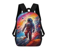 sinyumoney Space Astronaut Adventure Mochila Escolar Informal Para El Día A Día, Para La Escuela, El Trabajo Y Los Viajes Para Hombres, Mujeres Y Adolescentes. 17inch