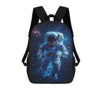 sinyumoney Space Astronaut Floating Mochila Escolar, Mochila De Viaje Para La Universidad, Mochilas Para Niñas Y Adolescentes 17inch