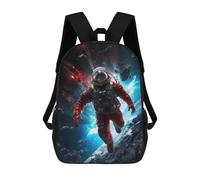 sinyumoney Space Astronaut Mochila Escolar Mochilas Escolares Para Niñas Y Niños Mochila Con Bolsillo Mochila Escolar De Moda Mochila Infantil 17inch