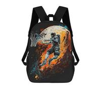sinyumoney Space Basketball Odyssey Mochila Infantil De Moda Divertida Mochila Escolar Para Niños Y Adolescentes Con Impresión 3D Para Niños 17inch