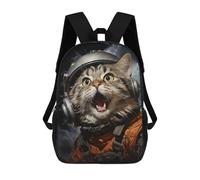 sinyumoney Space Cat Mochilas Para Niños Y Estudiantes, Mochilas Escolares Impresas En 3D, Mochilas Para Estudiantes De Primaria Y Secundaria, Mochilas Para Niños Y Niñas 17inch