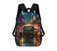 sinyumoney Space Dinosaur Adventure -20 - Mochila escolar duradera para laptop, para campus, viajes, deportes al aire libre, Estilo-13, 17"