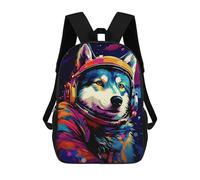 sinyumoney Space Dog Explorer-113 Mochila Escolar Grande Resistente Al Agua Para Portátil Para Niñas Y Adolescentes 17inch