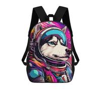 sinyumoney Space Dog Explorer-132 Mochila Escolar Grande Resistente Al Agua Para Portátil Para Adolescentes, Niñas, Niños, Mujeres Y Hombres 17inch