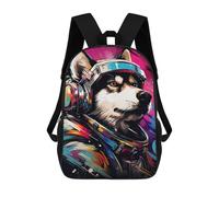 sinyumoney Space Dog Explorer-144 Mochilas Para Niños 17inch Mochila Escolar Mochila Escolar Impresa En 3D Para Niños De Primaria Y Secundaria