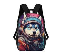 sinyumoney Space Dog Explorer-146 Mochila Escolar Ligera Para Aeropuerto Y Universidad Para Niñas Y Adolescentes 17inch
