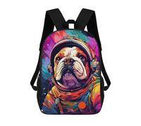 sinyumoney Space Dog Explorer-42 Mochila Escolar, Mochila Informal, Mochila De Día, Mochila Escolar, Mochila De Trabajo, Mochila De Viaje Para Adolescentes, Niñas, Niños, Mujeres Y Hombres 17inch