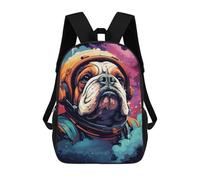 sinyumoney Space Dog Explorer-44 Mochila Escolar Para Institutos De Secundaria Mochila Informal - Perfecta Para Viajes, Trabajo Y Uso Diario 17inch