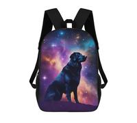 sinyumoney Space Dog Mochila Escolar Para Niños Mochila Escolar Impresa En 3D Mochila Escolar De Moda Para Niños De Primaria Y Secundaria 17inch