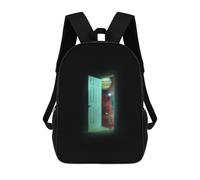 sinyumoney Space Doorway Cosmic Exploration Mochila Escolar De Moda, Mochila Para Material Escolar, Mochila Impermeable Informal Para Acampar, Aventuras Al Aire Libre Y Viajes Diarios 17inch