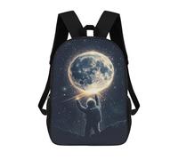 sinyumoney Space Exploration Adventure Mochila Escolar Resistente Al Agua Para Ordenador Portátil: Perfecta Para Viajes, Trabajo Y Uso Diario 17inch