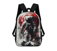 sinyumoney Space Exploration Art Print Mochila Escolar Infantil De 17 Pulgadas Con Estampado 3D De Películas De Anime Para Niños, Mochila De Viaje, Mochila Escolar Infantil