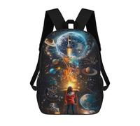 sinyumoney Space Exploration Dreams Mochila De Viaje Resistente Al Agua, Bolsa Para Computadora Para Adolescentes, Niñas, Niños, Mujeres Y Hombres 17inch