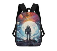 sinyumoney Space Explorer Adventure Mochila Escolar Para El Trabajo, Negocios, Universidad, Escuela Para Hombres/mujeres 17inch
