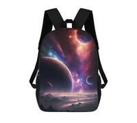 sinyumoney Space Fantasy Landscape Mochila Infantil De Moda Divertida Mochila Escolar Para Niños Y Adolescentes Con Impresión 3D Para Niños 17inch