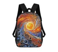 sinyumoney Space Fantasy Mochila Escolar Infantil Con Impresión 3D, Mochila Escolar Informal Para Niños De Primaria Y Secundaria 17inch