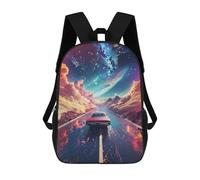 sinyumoney Space Galactic Highway Mochila De Día Mochila De Negocios Mochila Impermeable Para Libros Para Hombres/mujeres 17inch