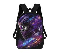sinyumoney Space Helmet Artwork Mochilas De 17 Pulgadas Para Niños, Mochilas Escolares Impresas En 3D Para Estudiantes De Primaria Y Secundaria, Para Niños Y Niñas.
